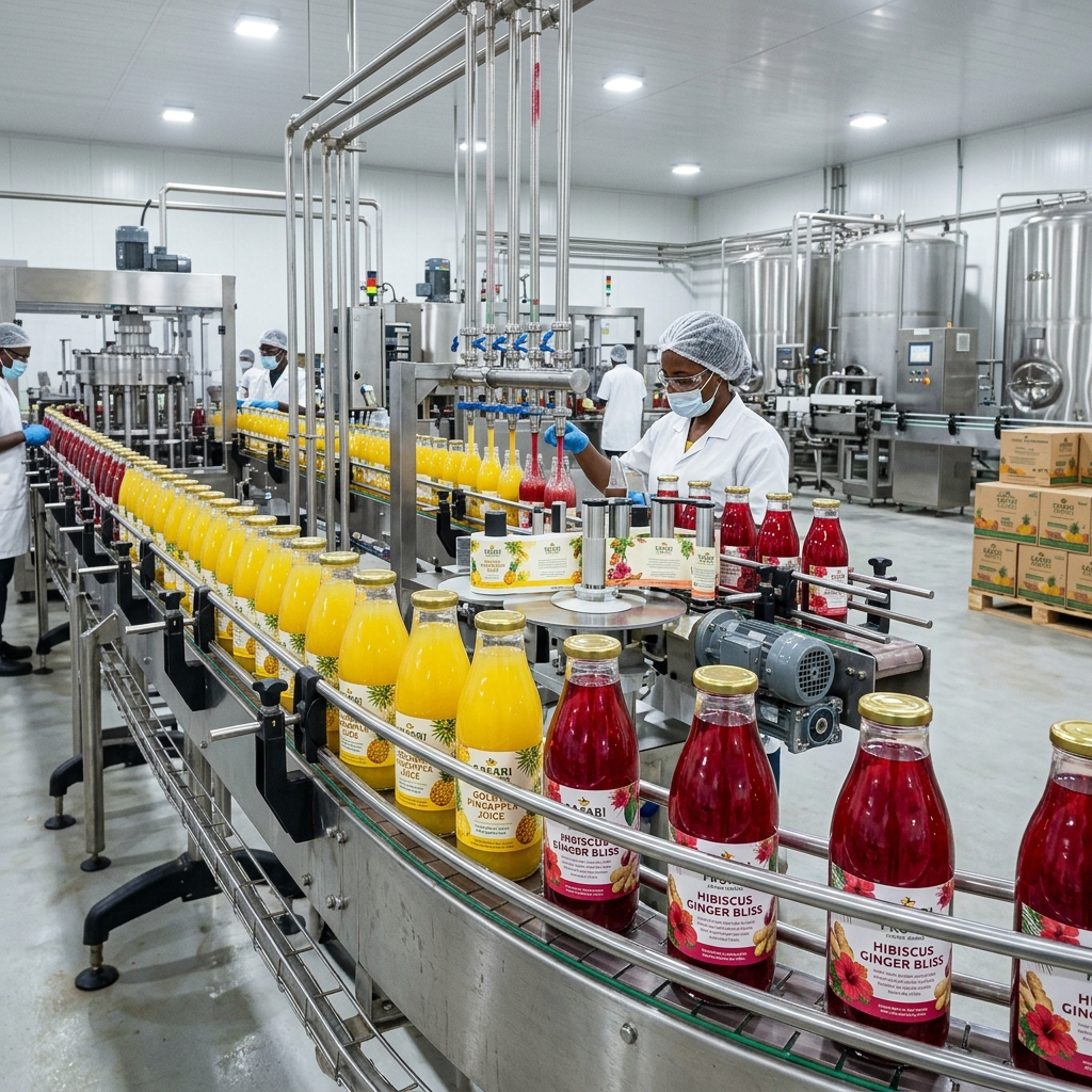1. Local Natural Juices Production